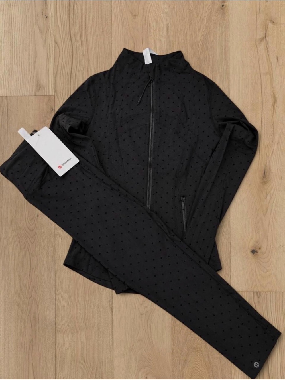 Lululemon Define Leggings Set (Polka Dot)